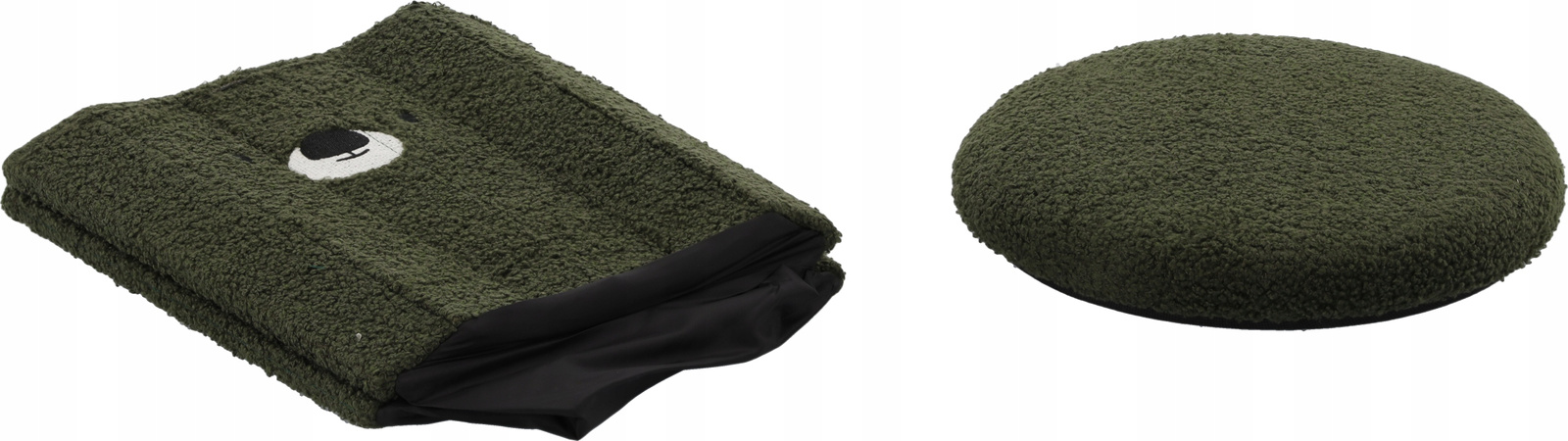 Otroški stolček s prostorom za shranjevanje, 28x28x34cm | zelen