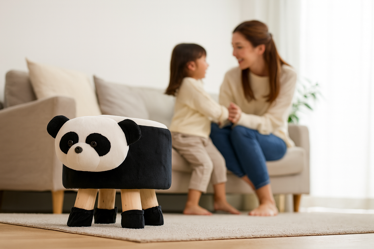 Otroški stolček, 28x25cm | panda