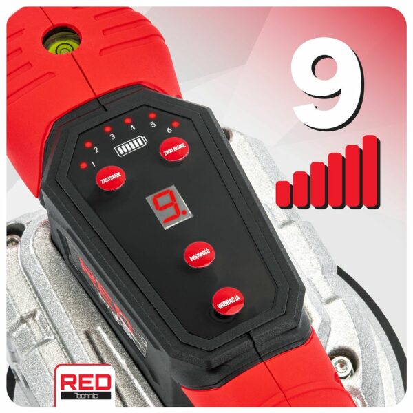 Vibracijski prisesek za ploščice RTAPW0155, 21V | RED TECHNIC