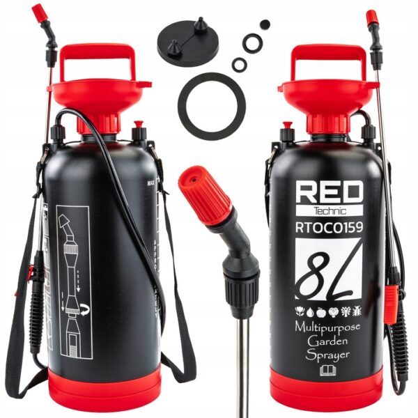 Ročna škropilnica RTOC0159, 8L | RED TECHNIC