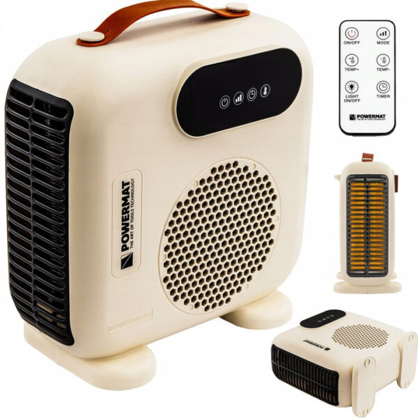 Električni grelec z LCD-zaslonom, 2000 W | PM-TWE-2000D-LCD