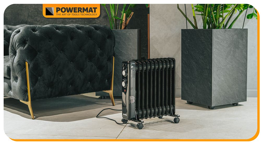 Oljni radiator, 2500 W | PM-GOL-3000D