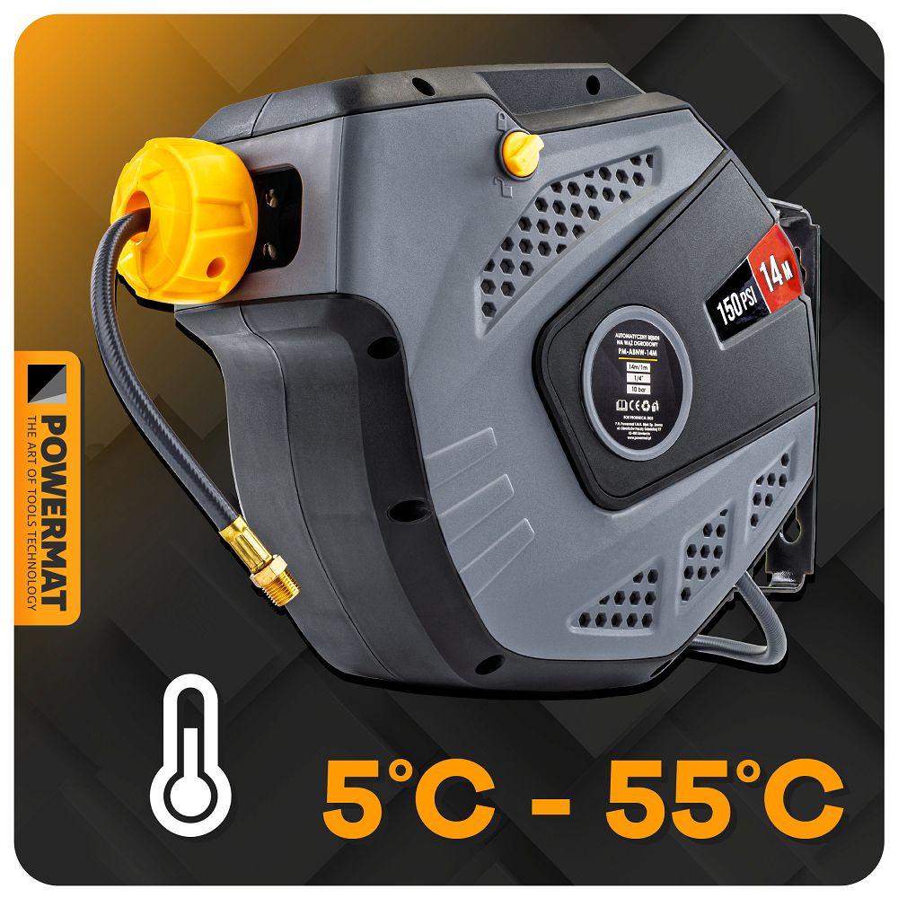 Avtomatski kolut za cev, 14 m | PM-ABNW-14M