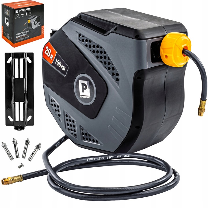 Avtomatski kolut za cev, 20 m | PM-ABNW-20MN