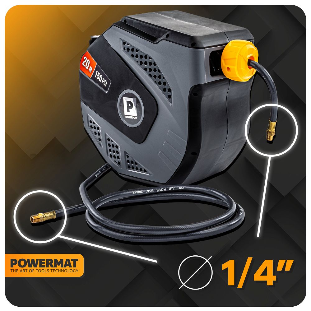 Avtomatski kolut za cev, 20 m | PM-ABNW-20MN