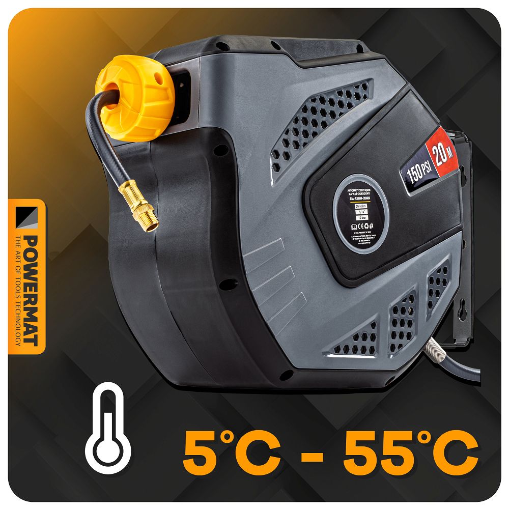 Avtomatski kolut za cev, 20 m | PM-ABNW-20MN