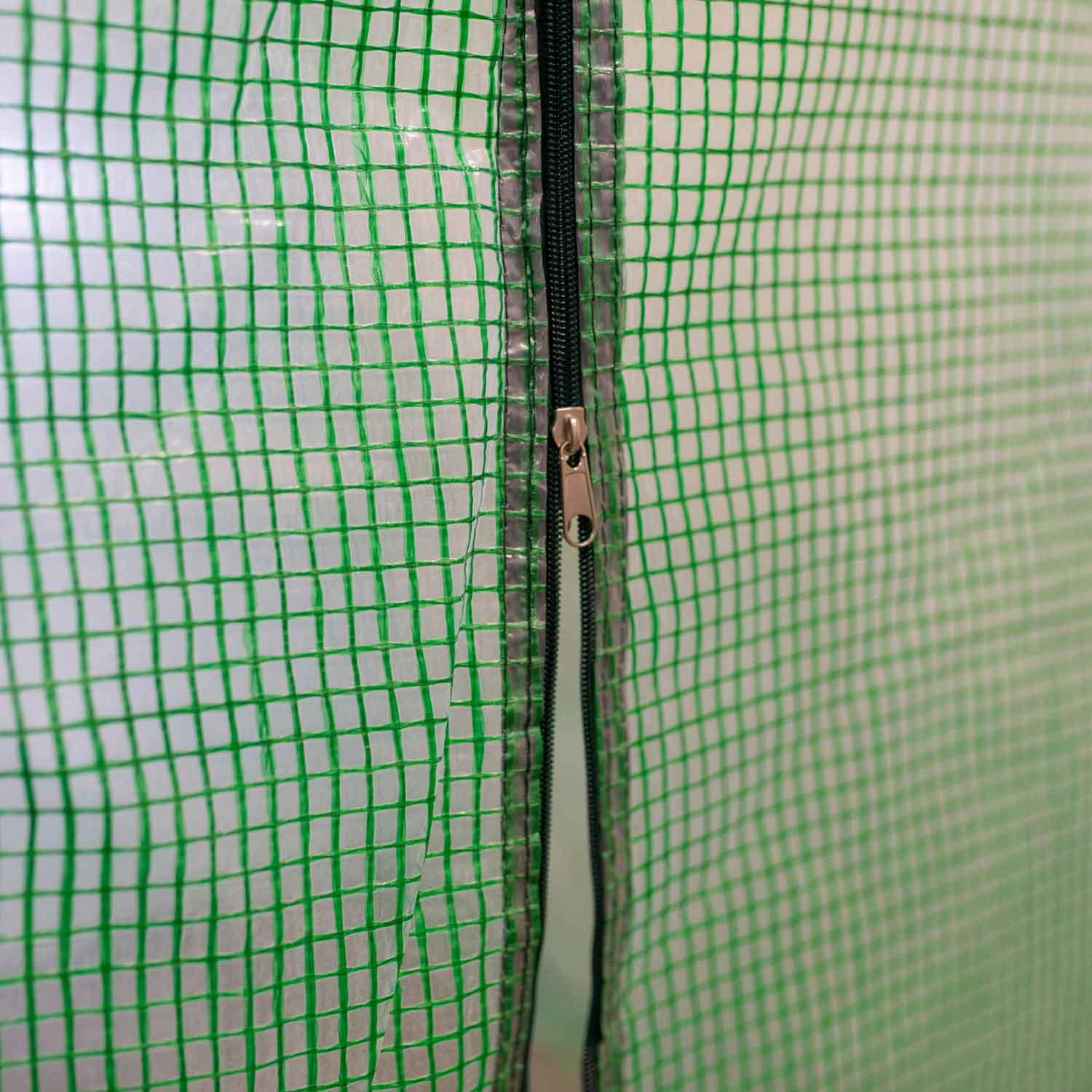 Vrtni rastlinjak 2×4,5m, zelen | 9m2