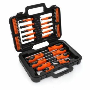 Komplet izvijačev in nastavkov, 58 kosov | KD10903