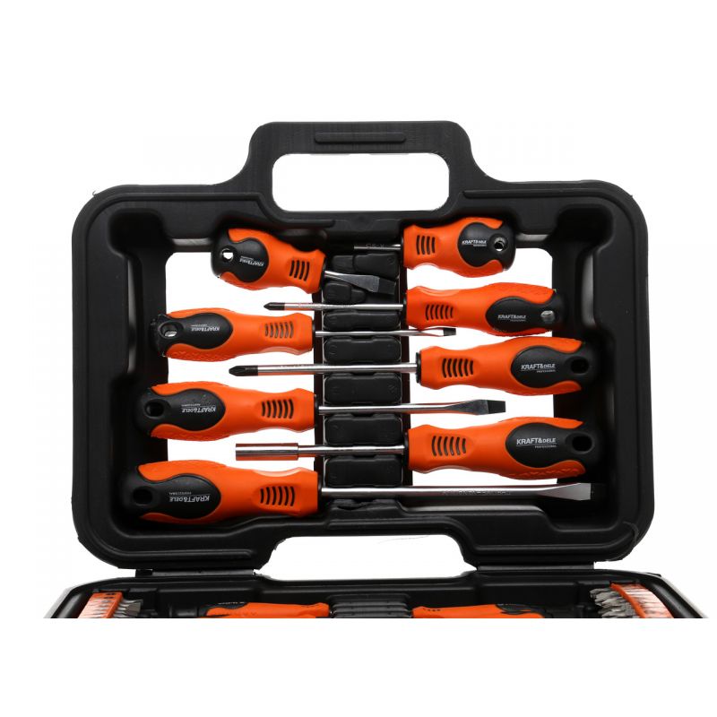 Komplet izvijačev in nastavkov, 58 kosov | KD10903