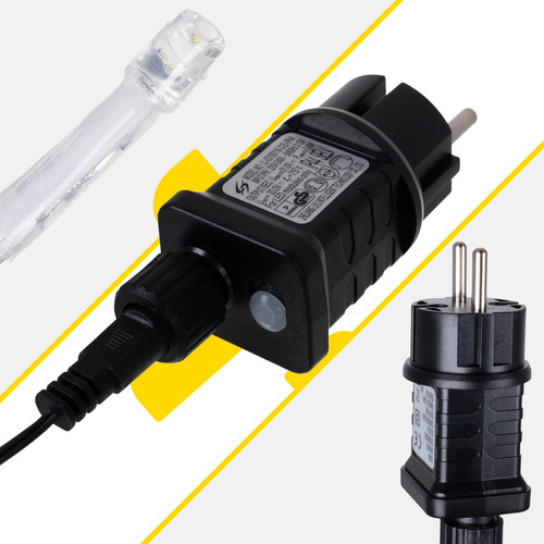 Božične lučke, 15 m, 300 LED, hladno bela | Izoxis