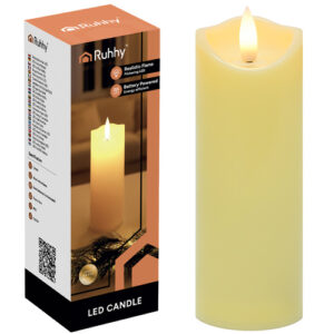 LED sveča, 15x5cm | Ruhhy