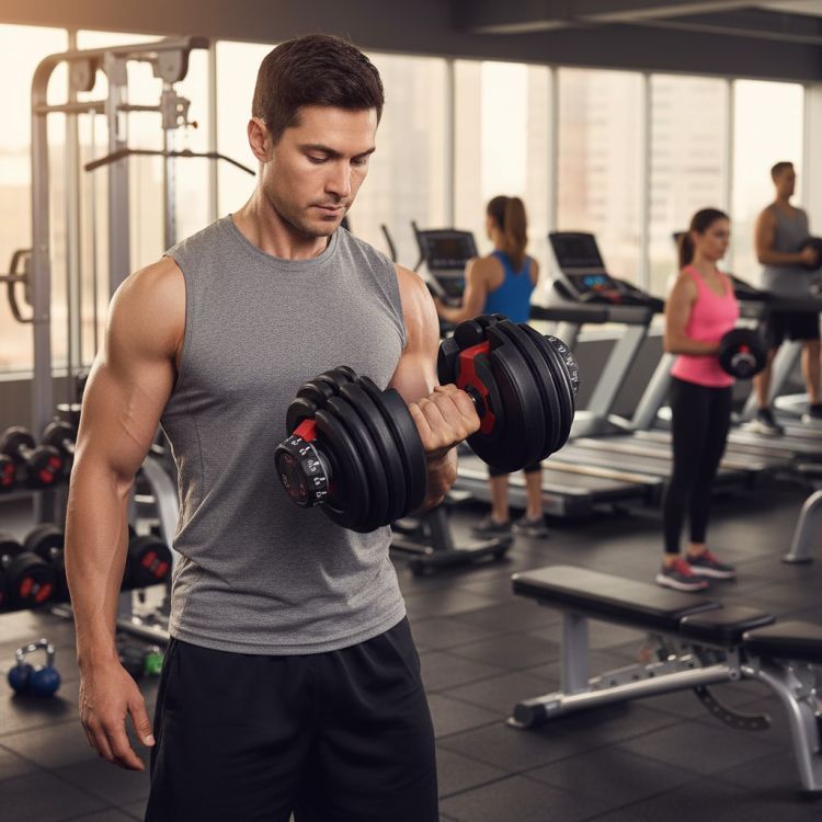 Nastavljive uteži s stojalom, 2,5–24 kg | ModernHome