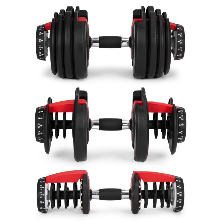 Nastavljive uteži s stojalom, 2,5–24 kg | ModernHome