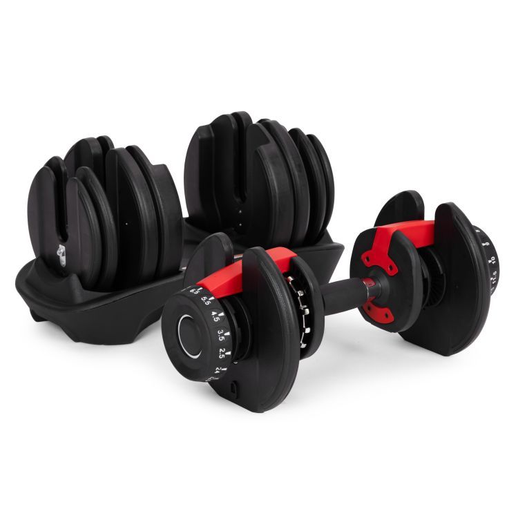 Nastavljive uteži s stojalom, 2,5–24 kg | ModernHome