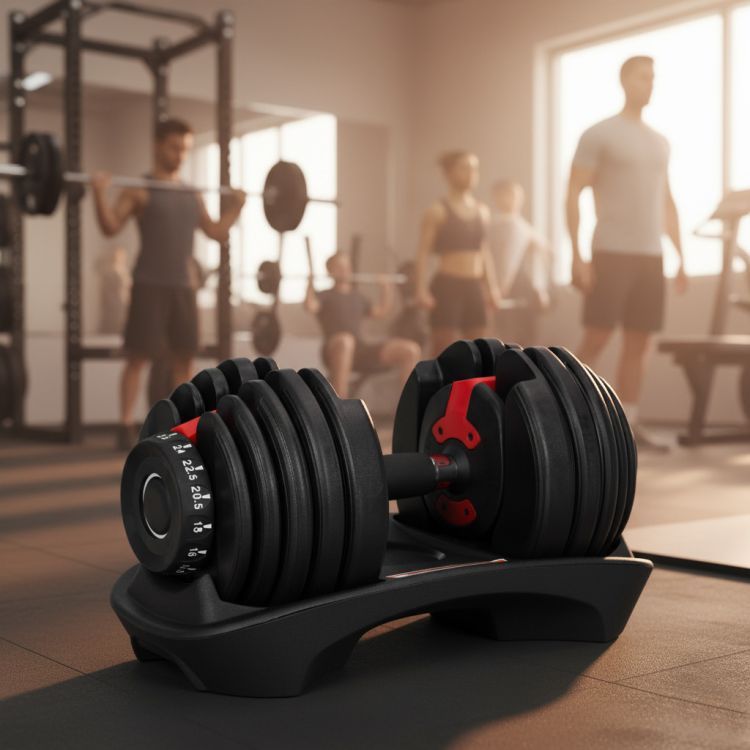 Nastavljive uteži s stojalom, 2,5–24 kg | ModernHome