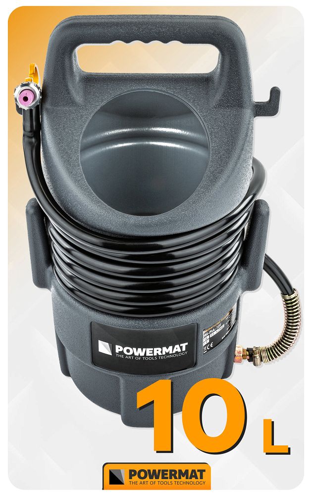 Pnevmatski peskalnik, sifon, 10L | PM-PIA-10T
