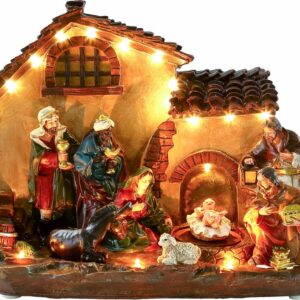 Božične jaslice pod drevescem, LED | MagicHome