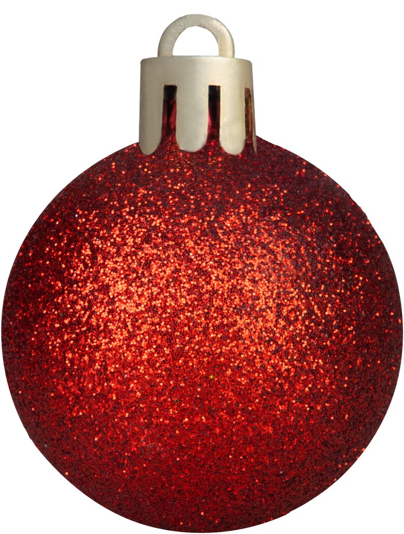 Božični okraski, 47 kosov, rdeče-beli | MagicHome