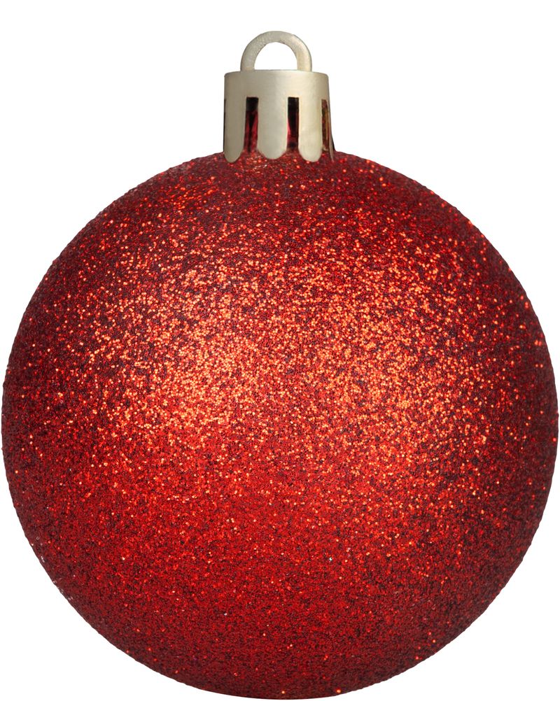 Božični okraski, 47 kosov, rdeče-beli | MagicHome