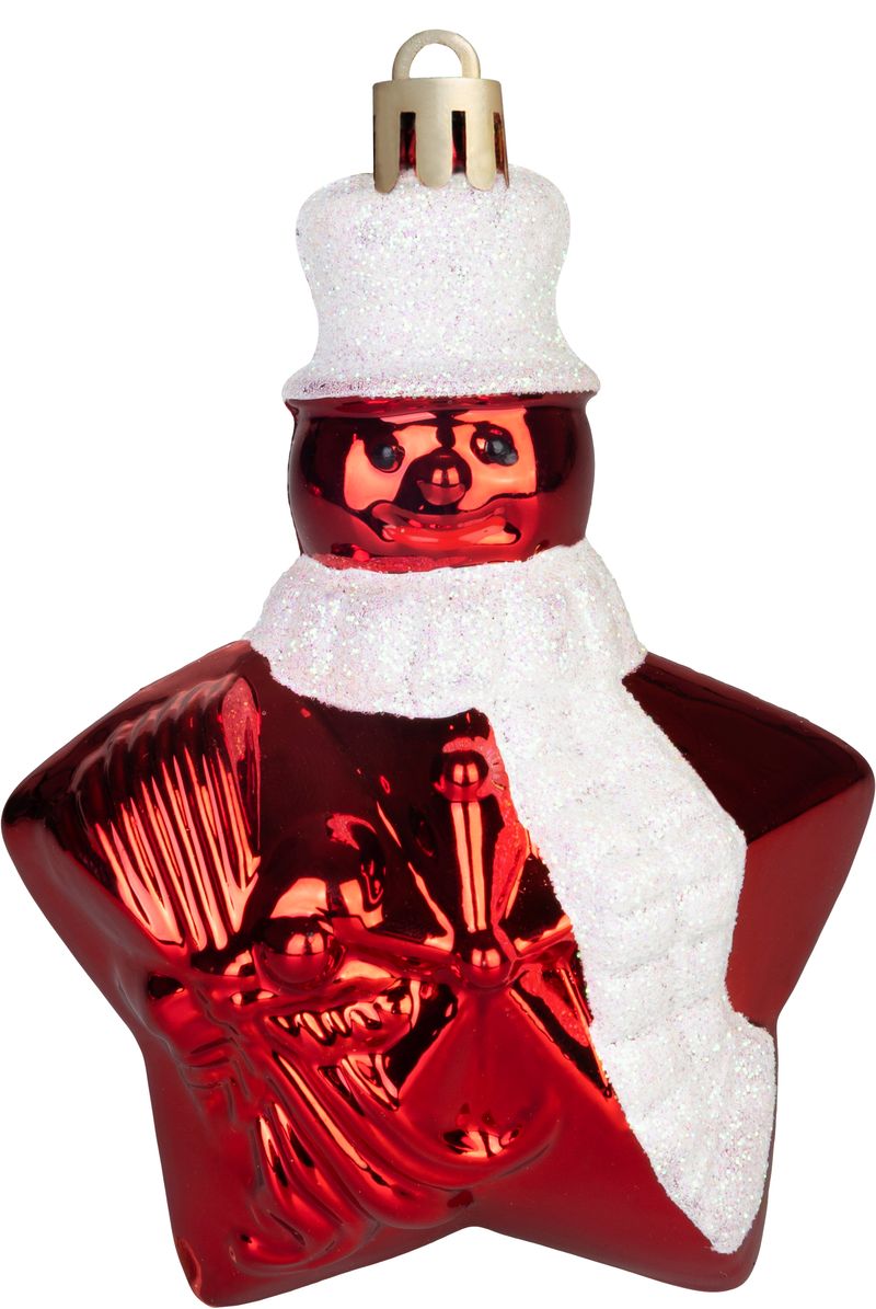 Božični okraski, 47 kosov, rdeče-beli | MagicHome