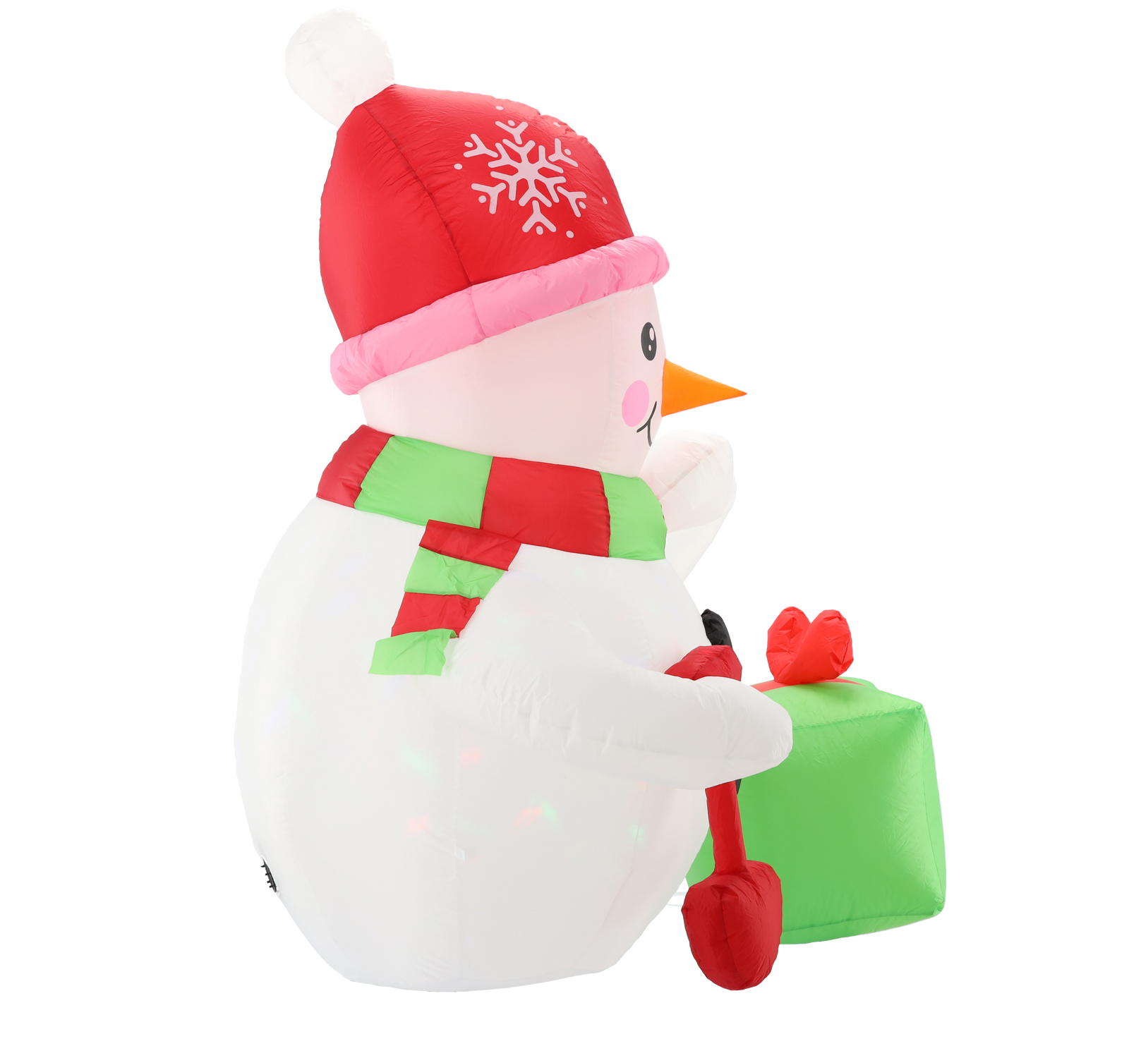 Napihljiv snežak, LED | 180 cm