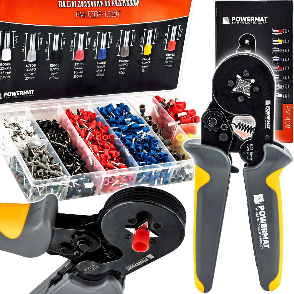 Klešče za stiskanje s priborom | PM-ZDTK-175T