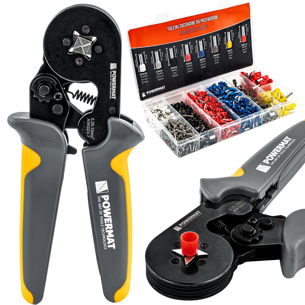 Klešče za stiskanje s priborom | PM-ZDTK-175T