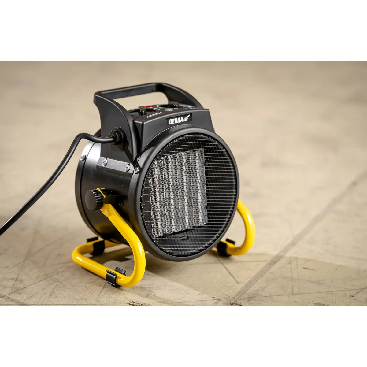 Električni grelec PTC, 2kW, okrogel | DEDRA