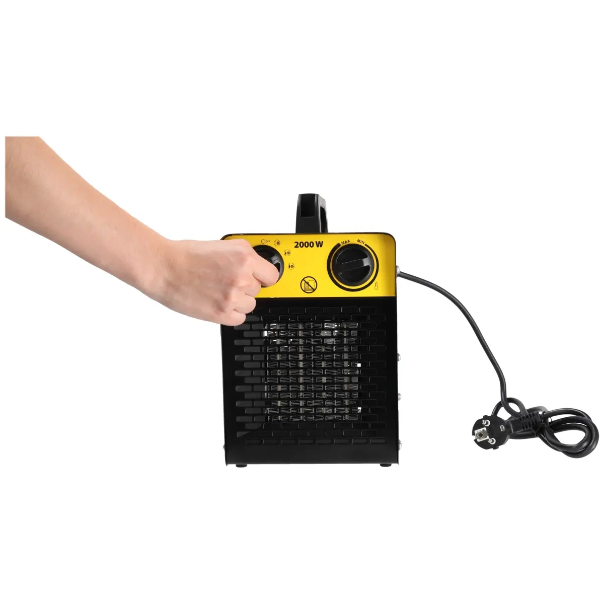 Električni grelec PTC, 2kW | DEDRA