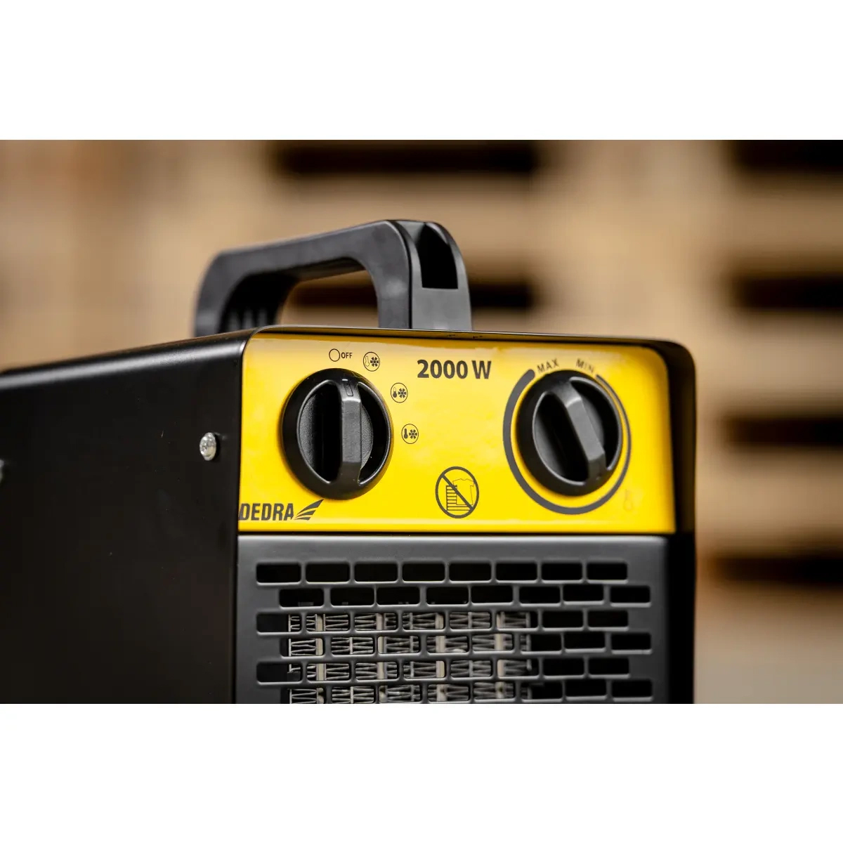 Električni grelec PTC, 2kW | DEDRA