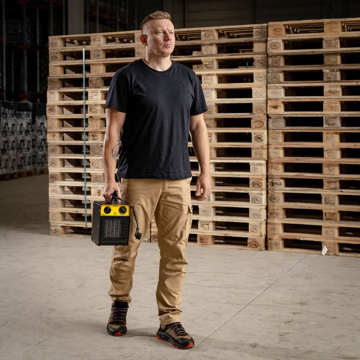 Električni grelec PTC, 2kW | DEDRA