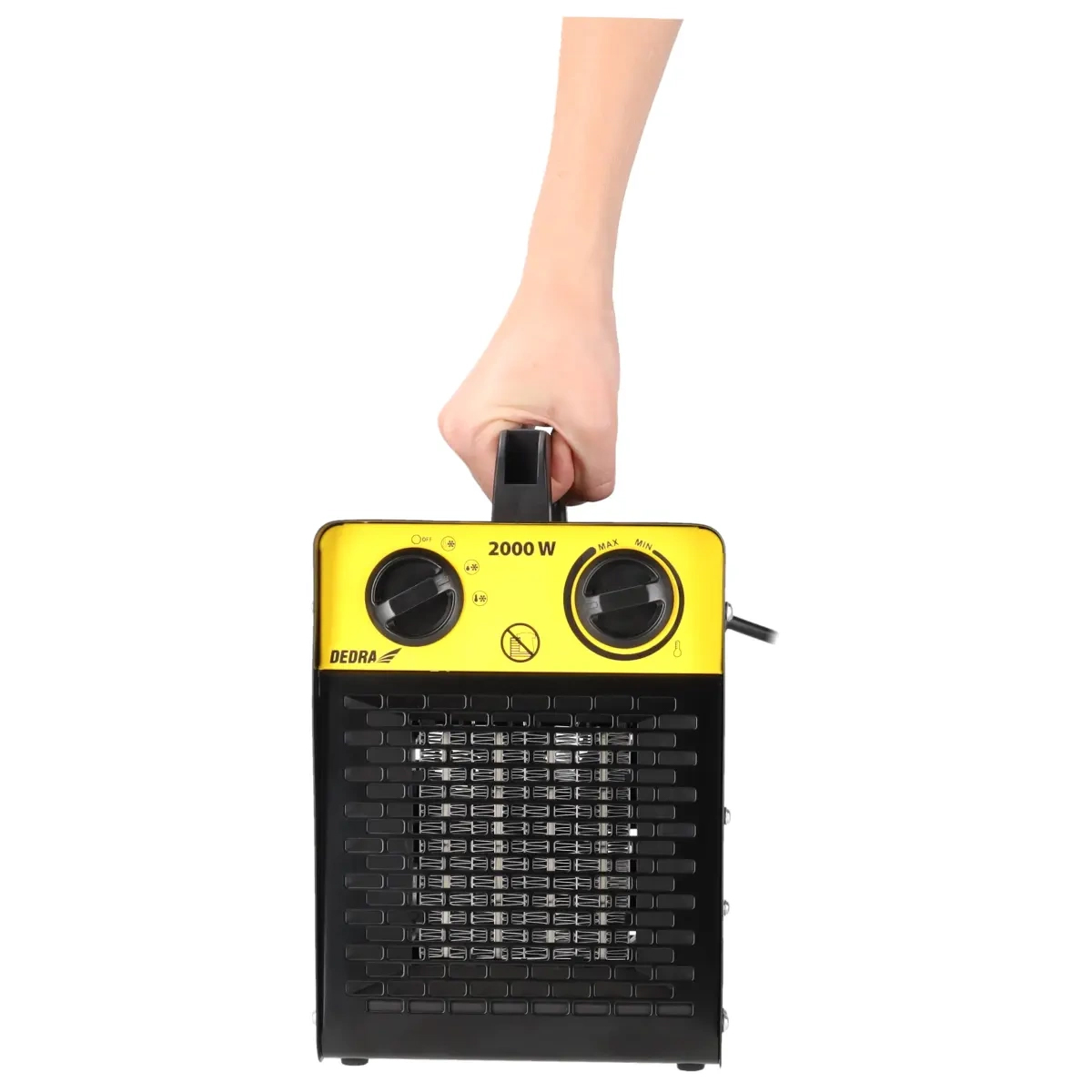 Električni grelec PTC, 2kW | DEDRA