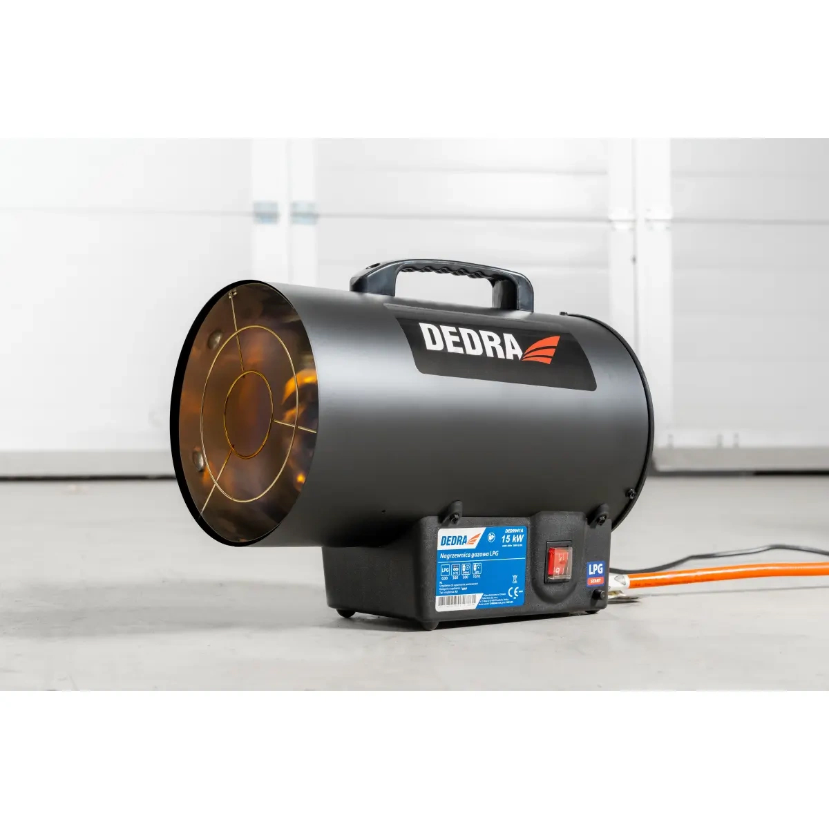 Plinski grelec, 17 kW | DEDRA