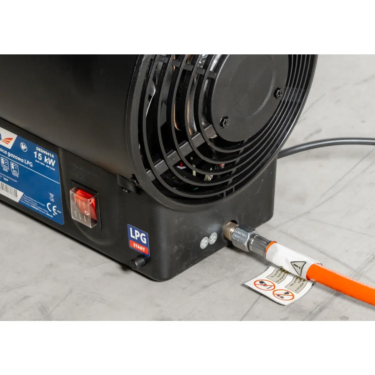 Plinski grelec, 17 kW | DEDRA