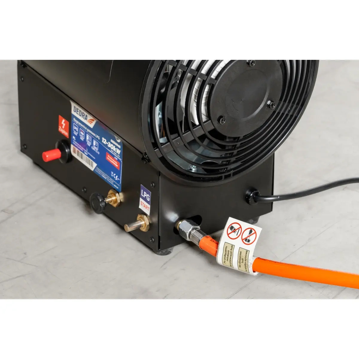 Plinski grelec, 12-30kW | DEDRA - Image 16