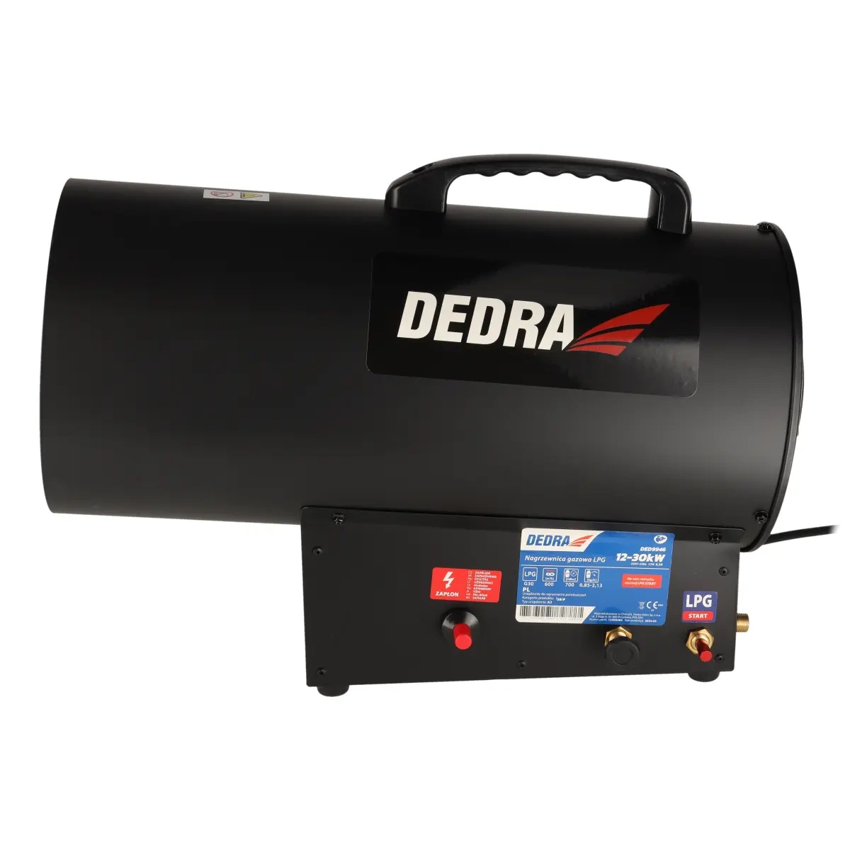 Plinski grelec, 12-30kW | DEDRA - Image 4