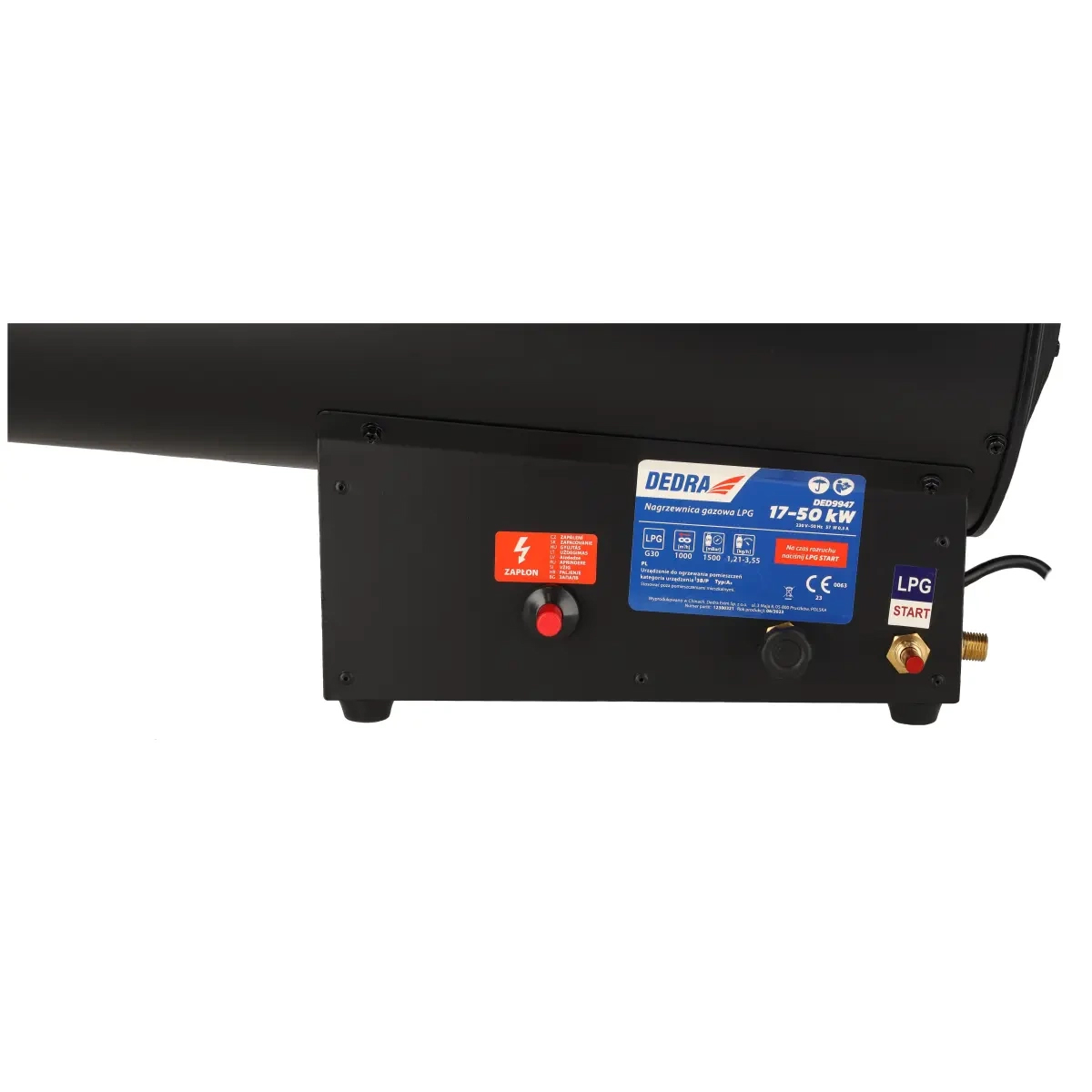 Plinski grelec, 20-55kW | DEDRA