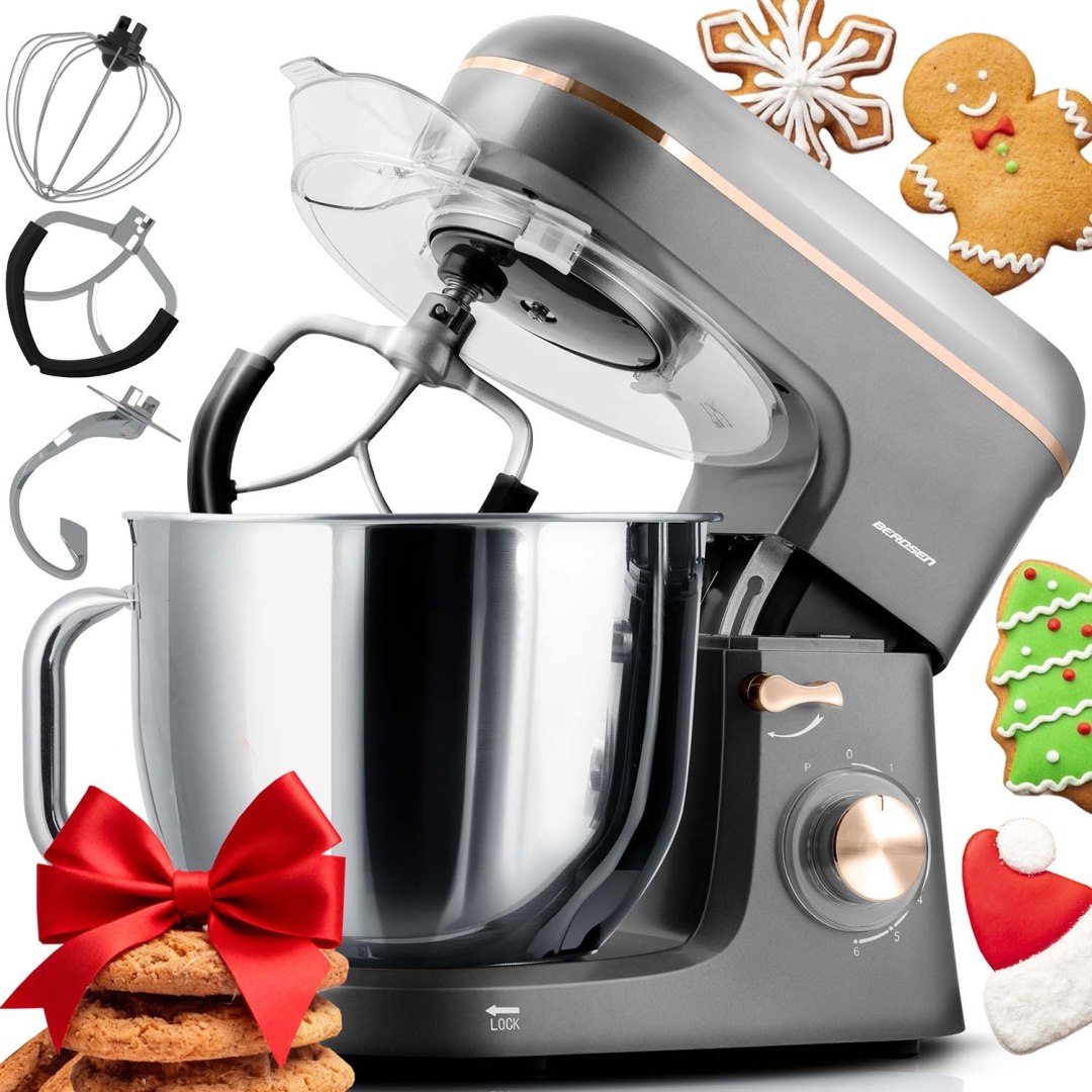 Planetarni kuhinjski robot BD-756 3v1, 6L, 1400W | Berdsen