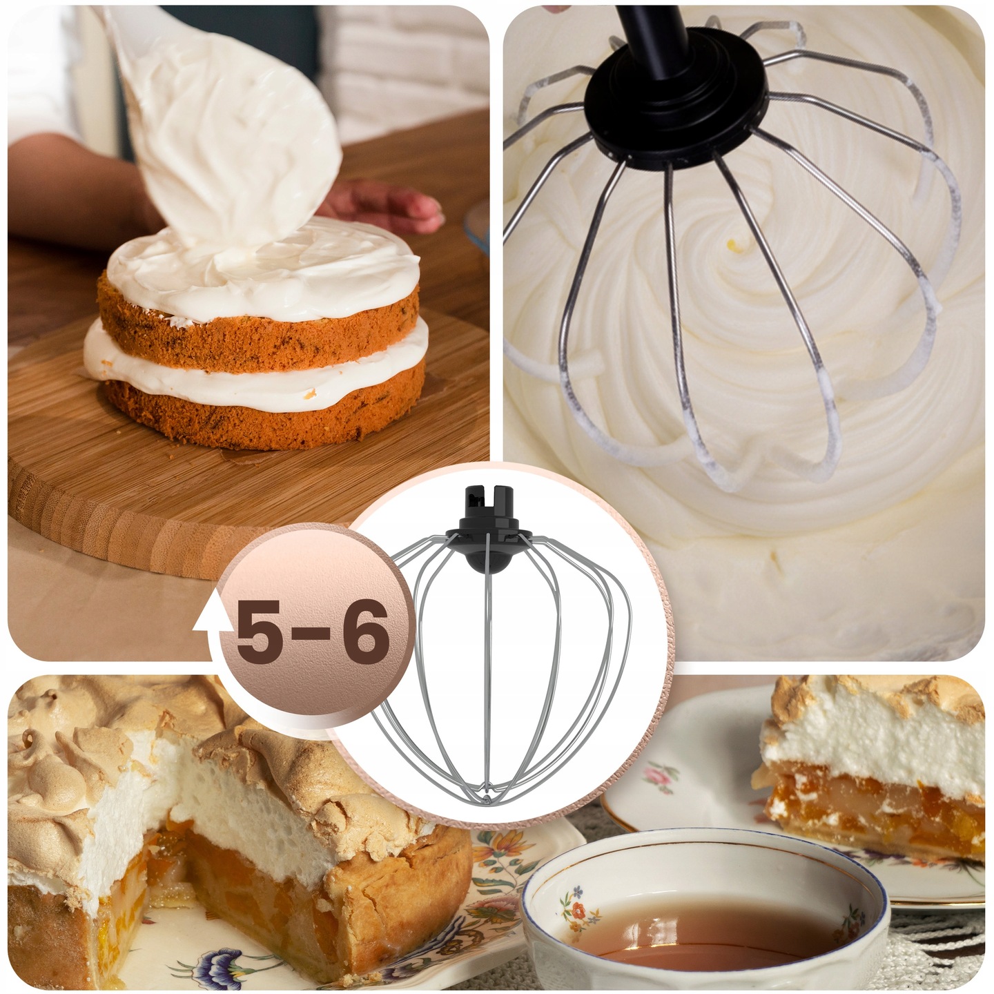 Planetarni kuhinjski robot BD-756 3v1, 6L, 1400W | Berdsen