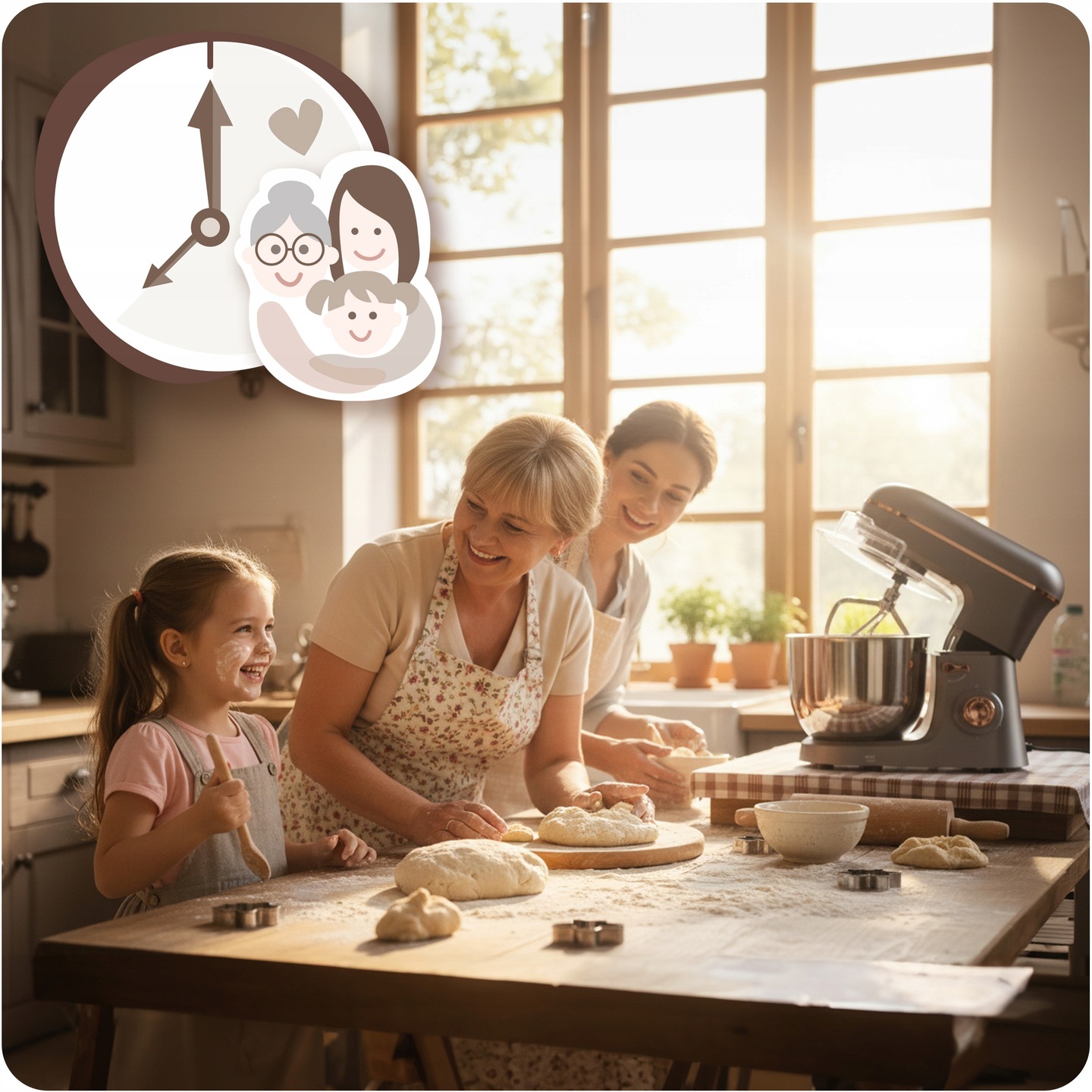 Planetarni kuhinjski robot BD-756 3v1, 6L, 1400W | Berdsen