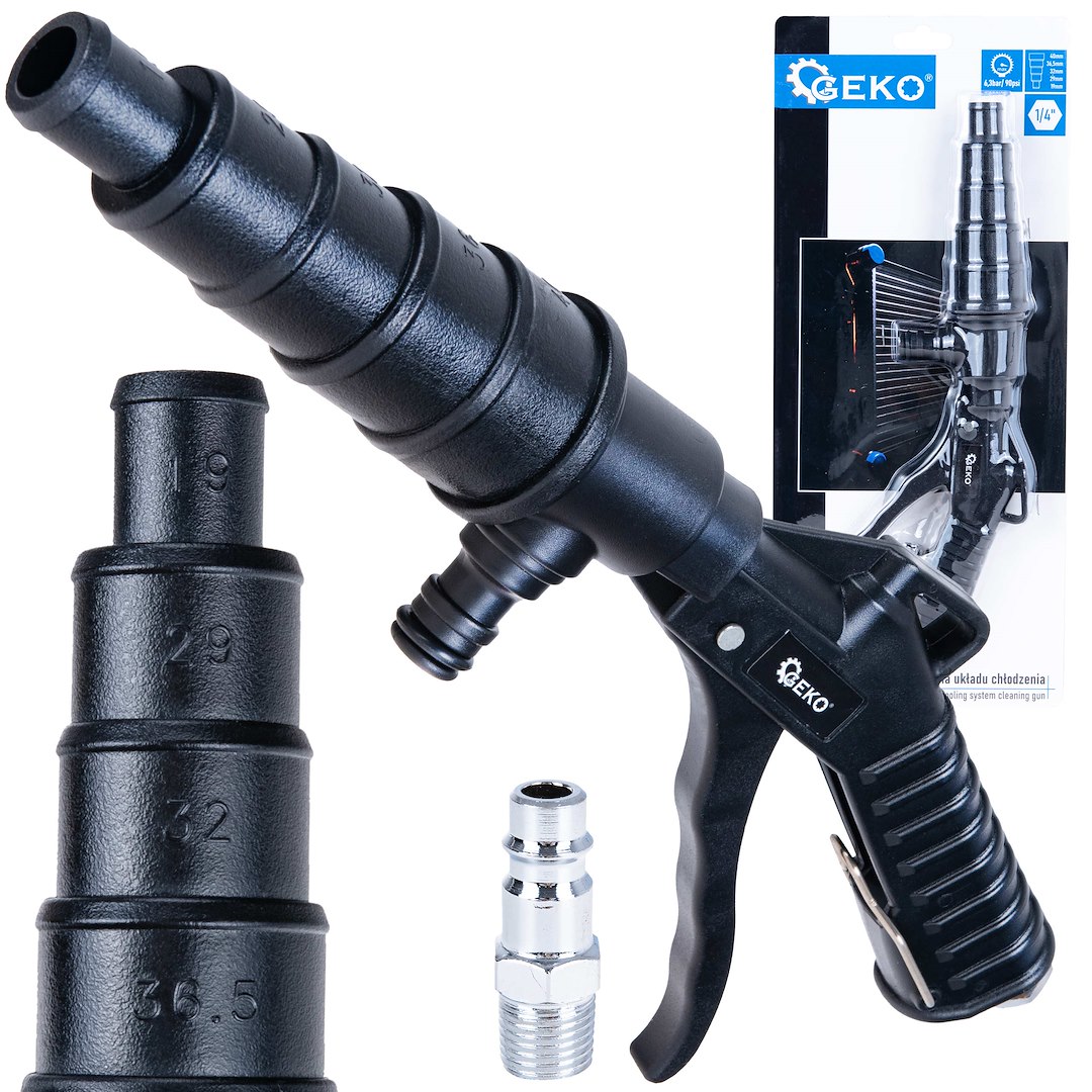 Pištola za čiščenje hladilnega sistema, 1/4" | GEKO