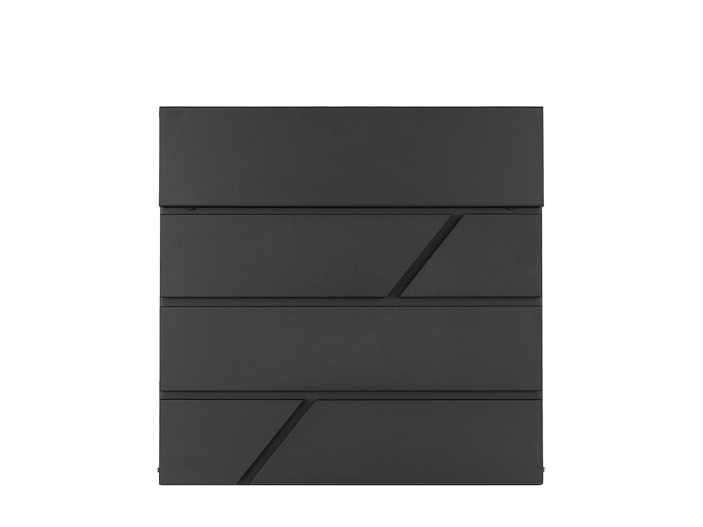 Poštni nabiralnik, 36,7x37x10cm, antracit | GEKO