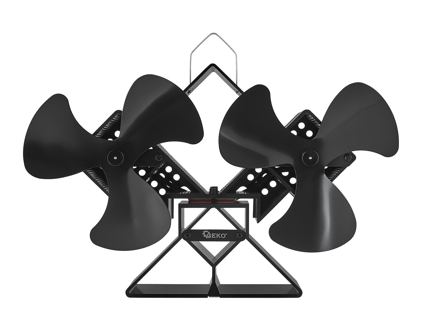 Dvojni ventilator za kamin, termoelektrični, 154 mm | GEKO