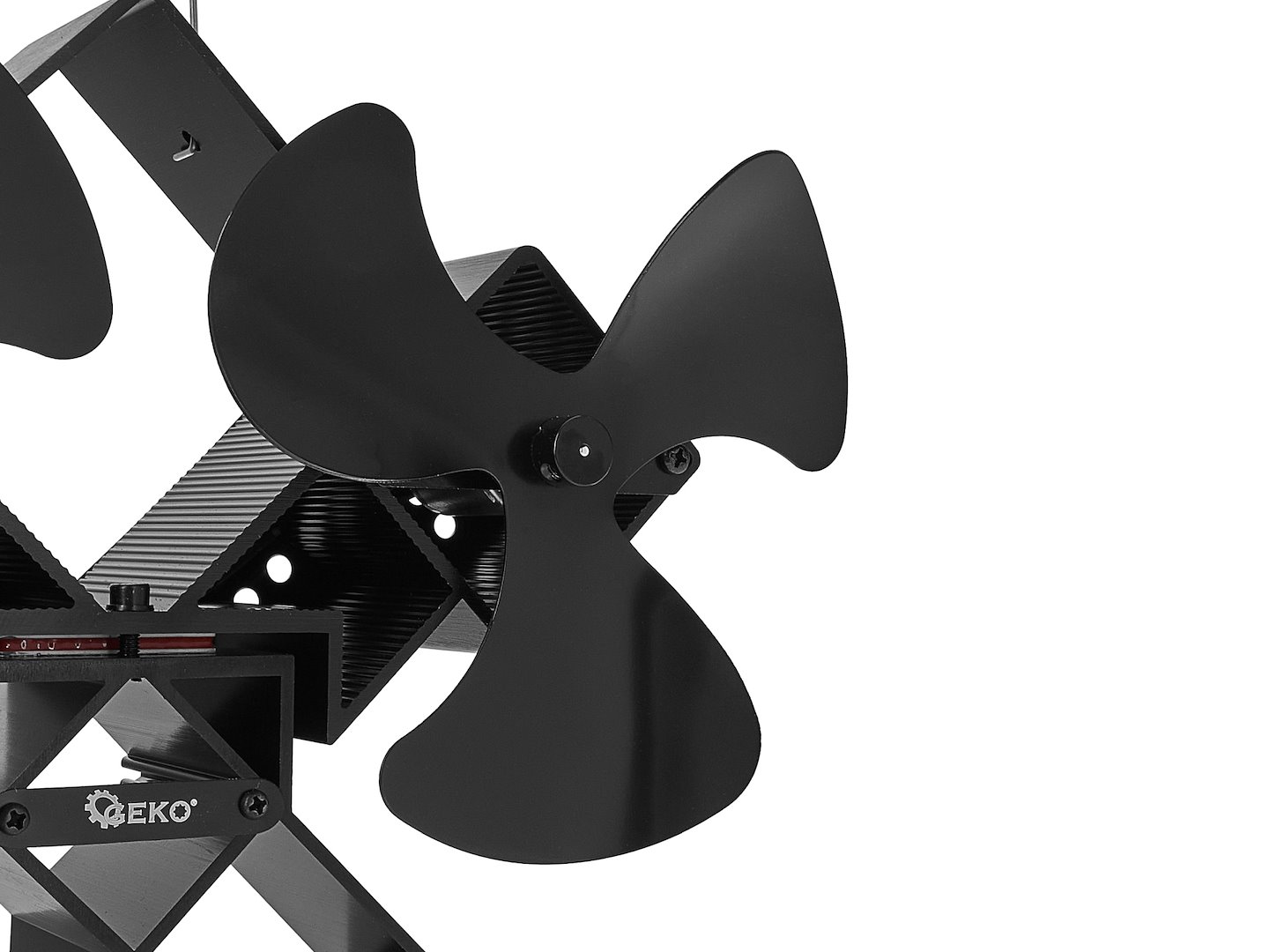 Dvojni ventilator za kamin, termoelektrični, 154 mm | GEKO