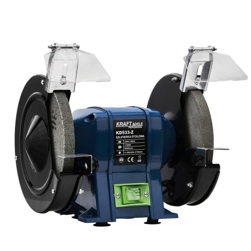 Namizni brusilnik z dvema diskoma, 1700 W, moder | KD533-Z