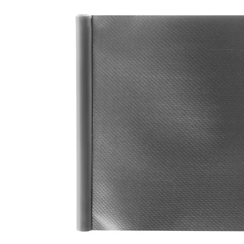 Trak za ograjo, 19 cm x 35 m, 630 g/m2, siv | Gardlov