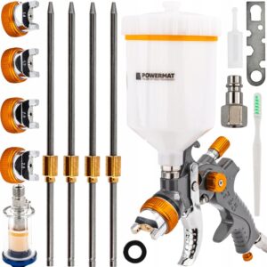 Škropilna pištola z dodatki, 600 ml | PM-PDM-170TZ