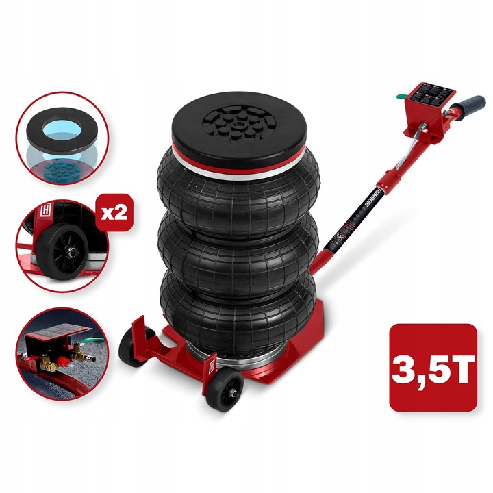 Pnevmatska dvigalka HM-382, 3,5T | Humberg - Image 3