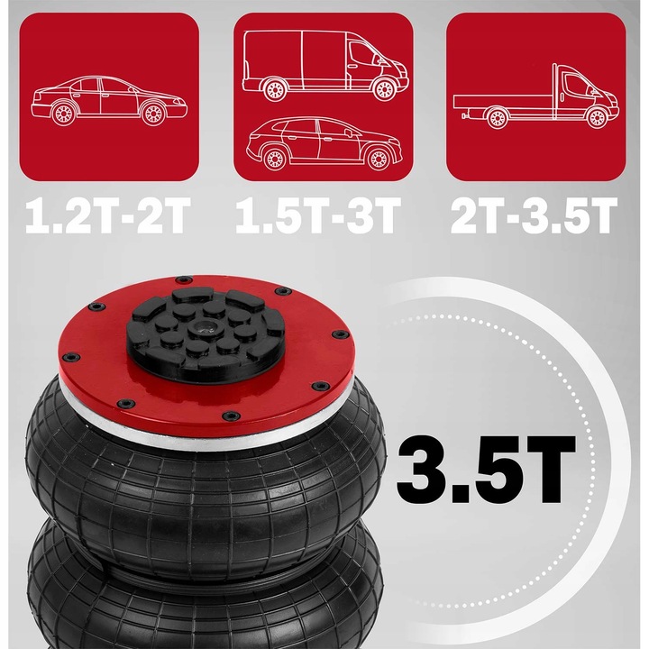 Pnevmatska dvigalka HM-382, 3,5T | Humberg - Image 5