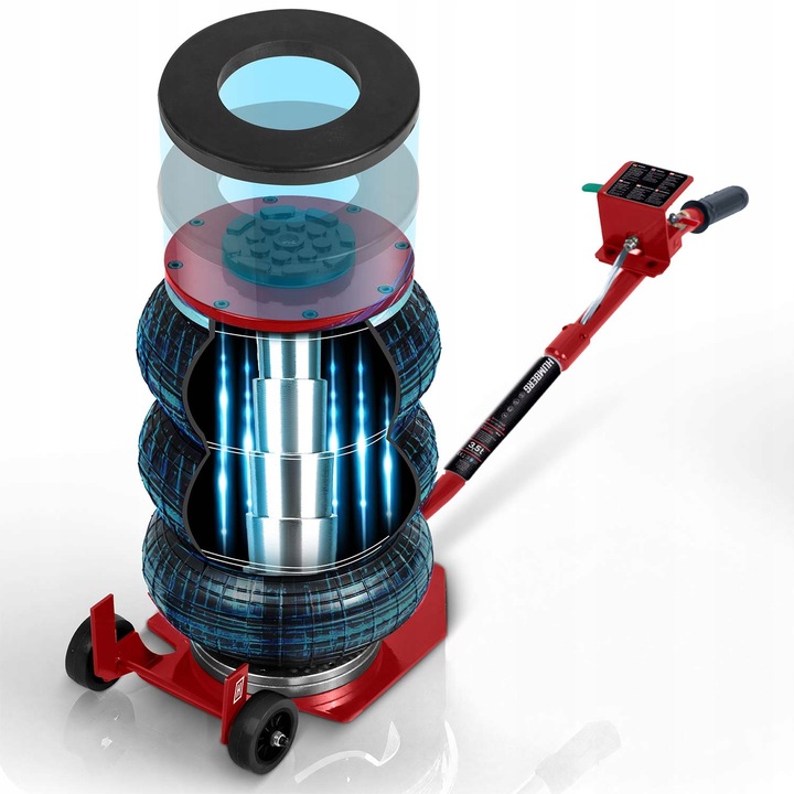 Pnevmatska dvigalka HM-382, 3,5T | Humberg - Image 6